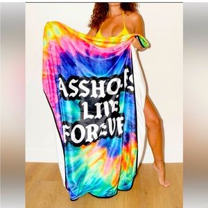 Brand new ALH soft tye die blanket